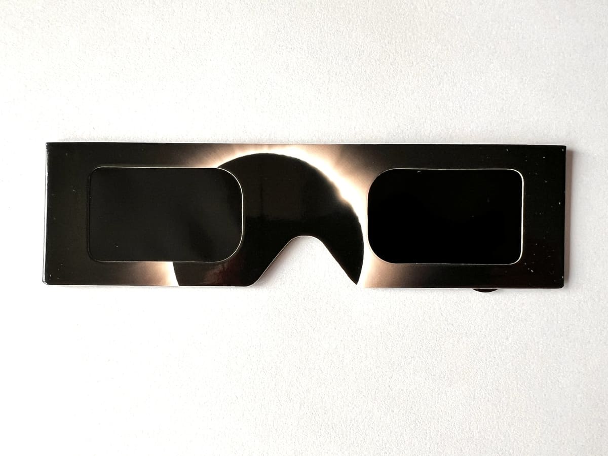 gafas de observación directa solar